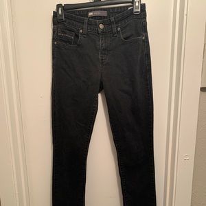 Levi’s mid rise skinny jeans